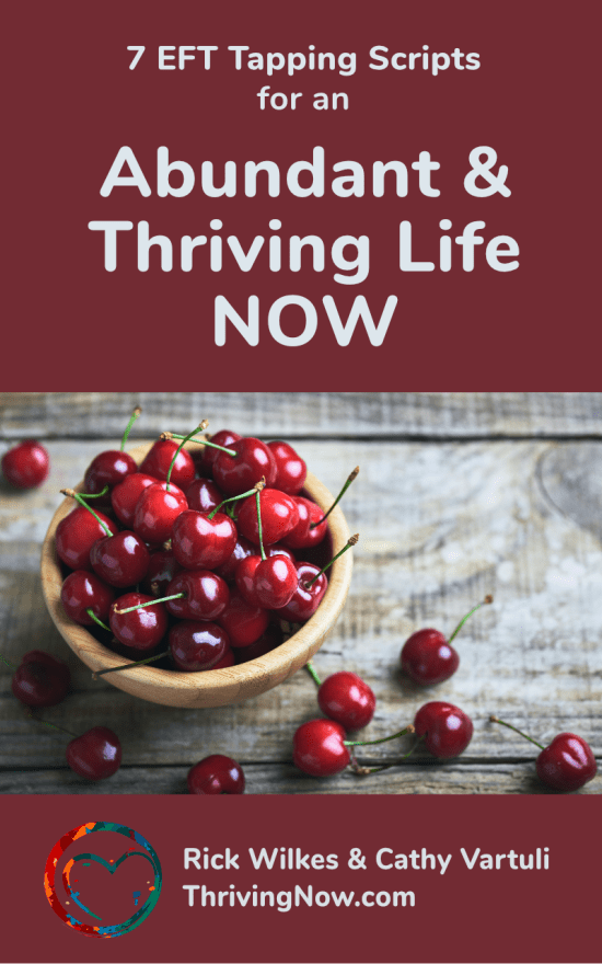 7 EFT Tapping Scripts for an Abundant and Thriving Life NOW guide cover
